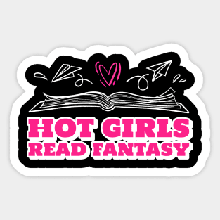 HOT Girls Read Fantasy Sticker